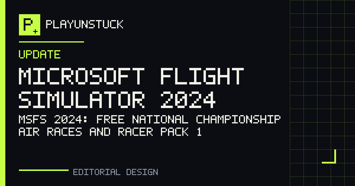Microsoft Flight Simulator 2024