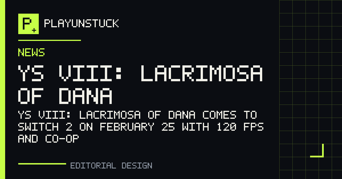 Ys VIII: Lacrimosa of DANA