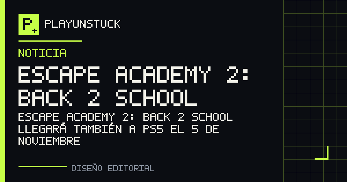 Escape Academy 2: Back 2 School