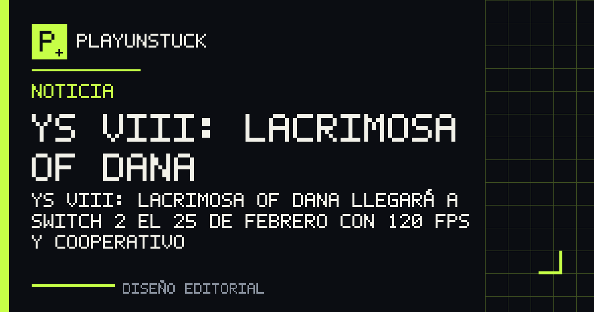 Ys VIII: Lacrimosa of DANA
