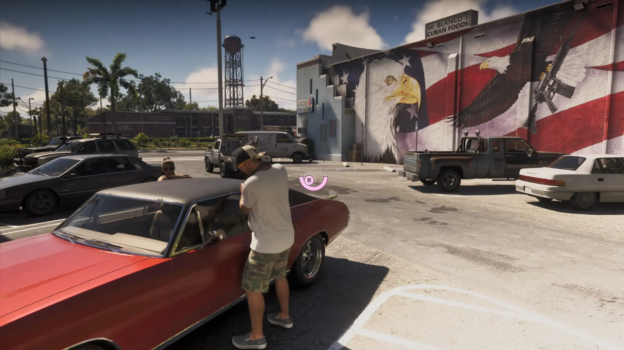 Jason usando una Slim Jim para abrir un coche en GTA VI
